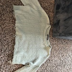 Cropped sweater